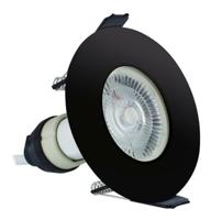 Lyora Zwarte inbouwspotEvoFire GU10 - rond - ILDLFR70D028 - thumbnail