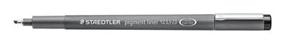 Fineliner Staedtler Pigment 308 zwart 0.3-2.0mm | 10 stuks