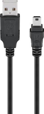 goobay usb 2.0 hi-speed kabel 1m