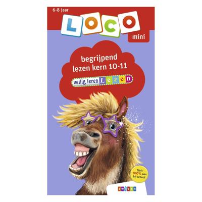 WPG Uitgevers Mini loco veilig leren lezen begrijpend lezen kern 10-11
