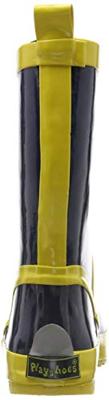 Playshoes regenlaarzen Uni Marine Gele Streep-30-31