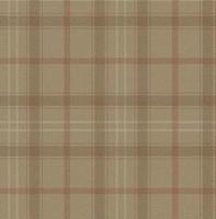 Dutch Wallcoverings Sauvage Ruit - Beige/Rood - thumbnail