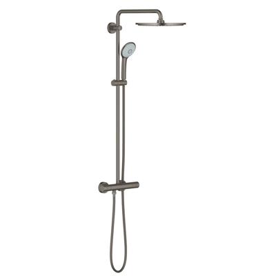GROHE Euphoria XXL Regendoucheset Opbouw - hoofddouche 31cm - handdouche rond - brushed hard graphite 26075al0 GROHE Euphoria XXL Regendoucheset Opbouw - hoofddouche 31cm - handdouche rond - brushed hard graphite 26075al0