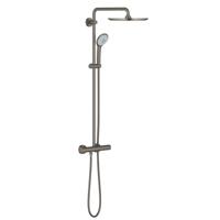 GROHE Euphoria XXL Regendoucheset Opbouw - hoofddouche 31cm - handdouche rond - brushed hard graphite 26075al0 - thumbnail