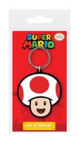 Super Mario Rubber Keychain Toad 6 cm - thumbnail