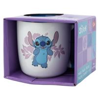 Lilo & Stitch Mug Stitch pink Flowers 385 ml - thumbnail