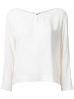 Roberto Collina double V-neck blouse - White - thumbnail