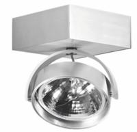 Artdelight Enkele opbouwspotDutchess - QR 0001 SQ ALU - thumbnail