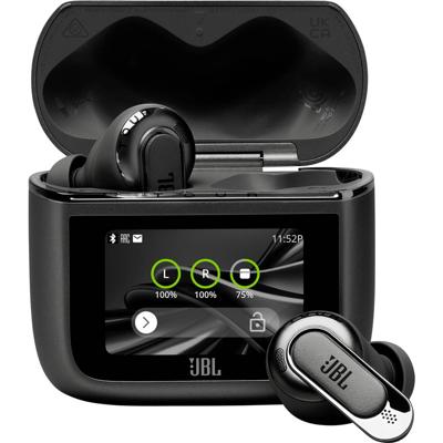 JBL Tour Pro 3, True Wireless Bluetooth Oordopjes met Smart Oplaadcase, 40 uur Batterijduur, True Adaptive Noise Cancelling 2.0 en JBL Spatial 360 Sound met Head Tracking, Zwart