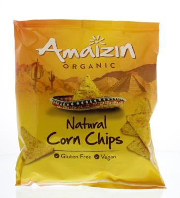 Amaizin Tortilla chips natural bio 75 Gram
