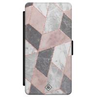 Samsung Galaxy S21 flipcase - Stone grid - thumbnail