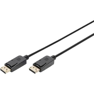 Digitus AK-340103-020-S DisplayPort-kabel DisplayPort Aansluitkabel DisplayPort-stekker, DisplayPort-stekker 2.00 m Zwart