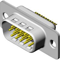 Molex Molex MOL Power & Signal Sol. 1731130058 D-sub stekker Aantal polen: 15 Solderen 1 stuk(s) - thumbnail
