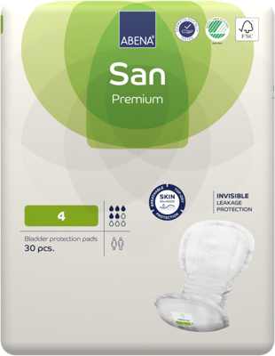 Abena San Premium 4 Anatomische Luier 30