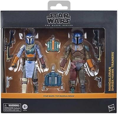 Star Wars: The Mandalorian Black Series Action Figure 2-Pack Mandalorian Shriek-Hawk Trainers 15 cm