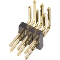 W & P Products Male header (standaard) Aantal rijen: 2 Aantal polen per rij: 4 712-1-008-2-10-00 1 stuk(s) - thumbnail