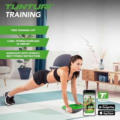 Tunturi Balance Board met handgrepen