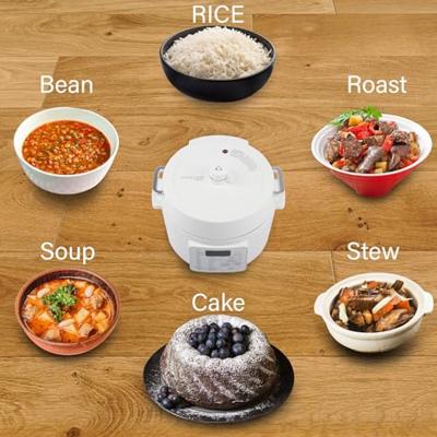 WOOZOO by Ohyama PC-MA3 Multicooker Wit Timerfunctie, Automatische temperatuuraanpassing, Multifunctioneel, Oververhittingsbeveiliging, Rijstkookfunctie, Met WOOZOO by Ohyama PC-MA3 Multicooker Wit Timerfunctie, Automatische temperatuuraanpassing, Multifunctioneel, Oververhittingsbeveiliging, Rijstkookfunctie, Met