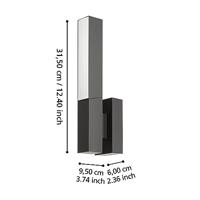 Eglo Zwarte led buitenlampUgento - 900709 - thumbnail