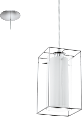 Eglo HanglampLoncino chroom - 94377