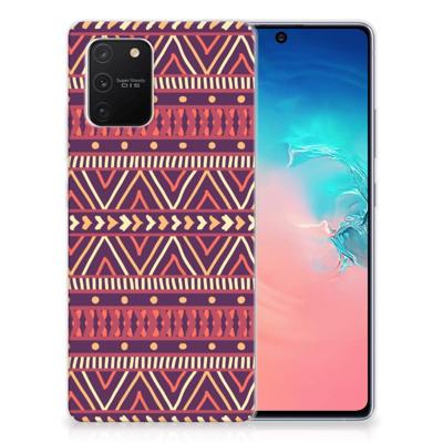 Samsung Galaxy S10 Lite | TPU bumper | Aztec Paars