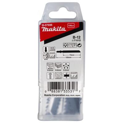 Makita B-07696 T 101 D Decoupeerzaagblad voor Hout & Kunststof VE=100 Makita B-07696 T 101 D Decoupeerzaagblad voor Hout & Kunststof VE=100