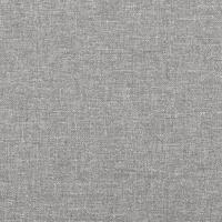 Boxspringframe stof lichtgrijs 180x200 cm - thumbnail