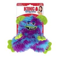 KONG FRIZZLE RAZZLE MET PIEP EN KREUKEL GELUID VERSTEVIGD 16,5X12,5X6 CM - thumbnail