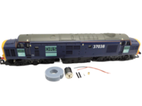 micromotor 0T006G motor ombouwset voor Hornby Class A3, Class B17/4, Class 6P Patriot, Class 7MT, Standard 9F, Gordon class, GWR 2800, Class 37, Class 47, Thomas the train - thumbnail