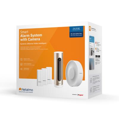 Netatmo NBU-ICCS-cameraset met sensoren en sirene
