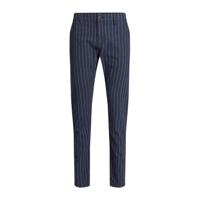WE Fashion slim fit chino royal navy - thumbnail