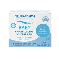 Neutraderm 3-in-1 Ultra Rijke Baby Zeep 100Gram - thumbnail