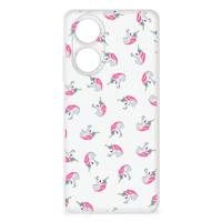 TPU bumper voor OPPO A58 4G Unicorns - thumbnail