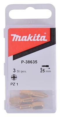 Makita Accessoires Schroefbit PZ1x25 diamant - P-38635 Makita Accessoires Schroefbit PZ1x25 diamant - P-38635