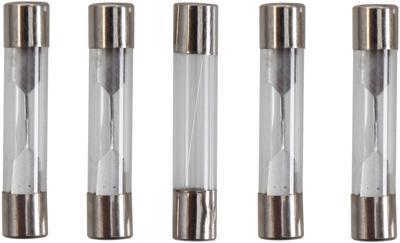 HERTH+BUSS Assortiment glazen zekeringen glass fuse set 5 pcs. 5-30 a