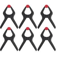 TOOLCRAFT 1611469 6 stuks veerklemmen 35 mm 3 kg Spanbreedte (max.):35 mm Afmeting, lengte: 85 mm Afm. werkbereik:35 mm - thumbnail