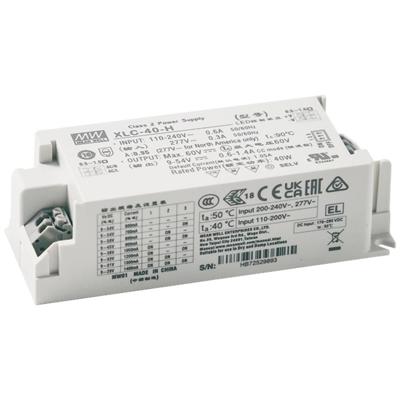 MEAN WELL XLC-40-H-BN LED-driver 40.0 W 0.6 - 1.4 A 9 - 54 V 1 stuk(s)