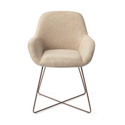 Jesper Home Kushi eetkamerstoel Desert Dunes cross rose