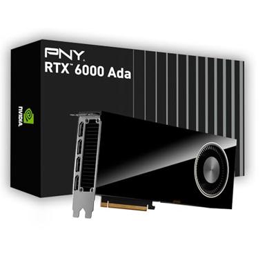 PNY Nvidia Quadro RTX 6000 Videokaart Ada Generation 48 GB GDDR6-RAM PCIe x16 DisplayPort