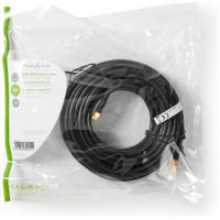 Antennekabel HSR-200 | SMA Male - SMA Female | 10,0 m | Zwart - thumbnail