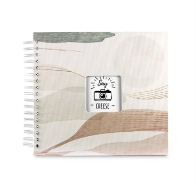 Hama Foto Spiraalalbum Say Cheese Watercolor 28x24 cm 50 Witte Pagina's Taupe Hama Foto Spiraalalbum Say Cheese Watercolor 28x24 cm 50 Witte Pagina's Taupe