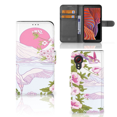 Samsung Galaxy Xcover 5 | Telefoonhoesje | Met pasjeshouder | Bird Standing