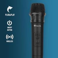 Karaokemicrofoon NGS ELEC-MIC-0013 261.8 MHz 400 mAh Zwart - thumbnail