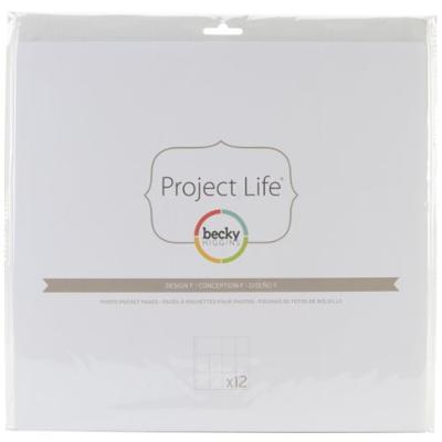 Project Life • page protectors design f 12pcs