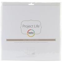Project Life • page protectors design f 12pcs - thumbnail