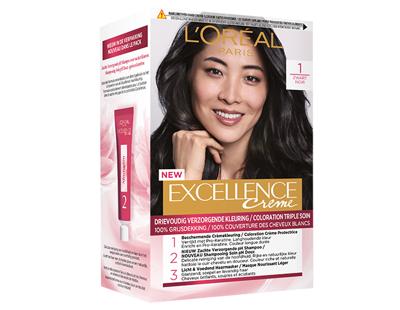 L'Oréal Paris Excellence 1 Zwart L'Oréal Paris Excellence 1 Zwart