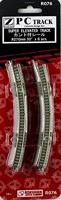 Z Rokuhan rails (met ballastbed) 7297076 Gebogen rails, Verhoogd 30 ° 270 mm 6 stuk(s) - thumbnail