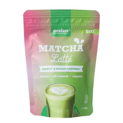 Purasana Matcha Latté Poeder Purasana Matcha Latté Poeder