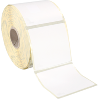 Etiket | DateCodeGenie | papier | afneembaar | 50x50mm | wit | 2 rol - thumbnail