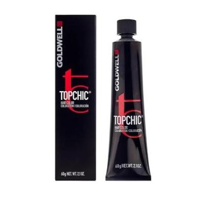 Goldwell Topchic Permanent Hair Color 7N@BK Medium Blonde Elumenated Beige Copper 60ml